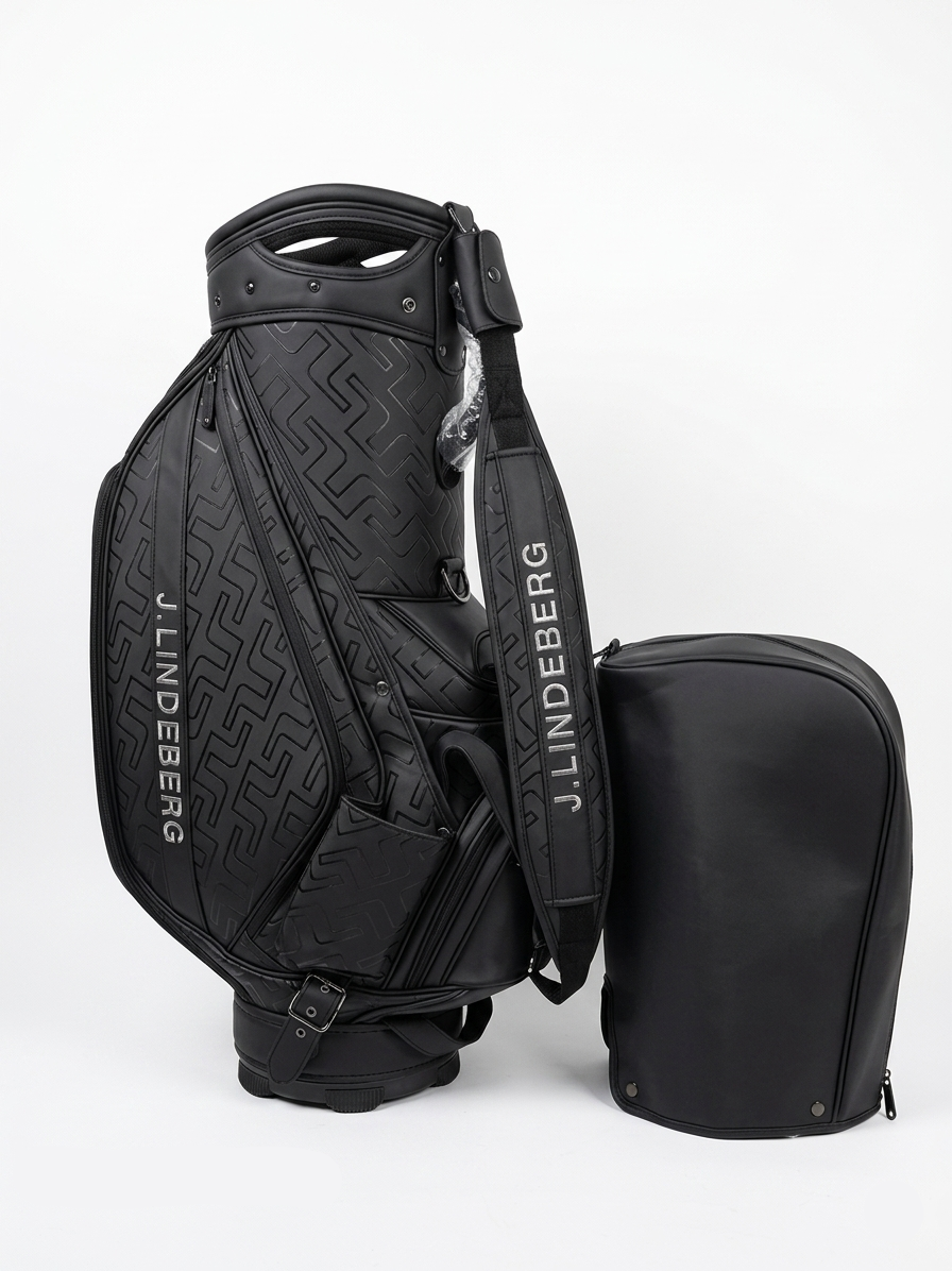 bolso-de-golf-lindeberg-premium-cart-negro Bolso de golf lindeberg premium cart negro - Imagen 1
