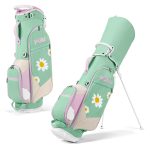 Bolso de golf pgm mujer 5 divisiones floreado