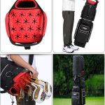 Bolso de golf pgm silencioso con fijador de palos
