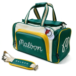 Bolso de mano malbon premium bag blanco/verde