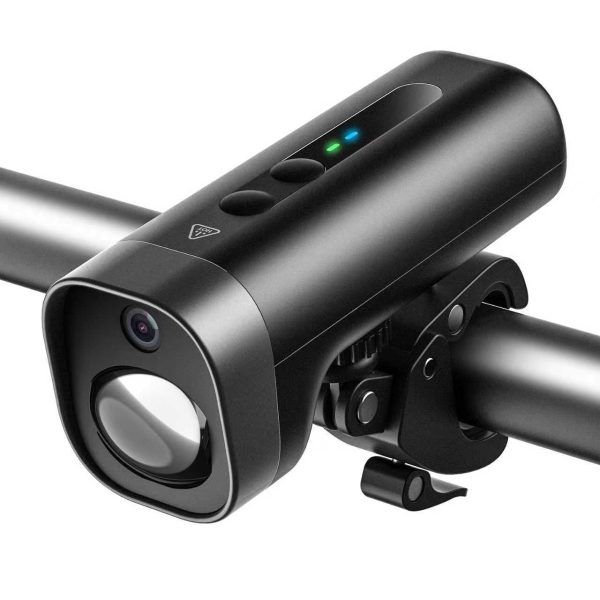 Luz led bicicleta dashcam con camara full hd 1080p