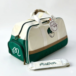 Bolso de mano malbon premium bag blanco/cafe/verde - Imagen 5