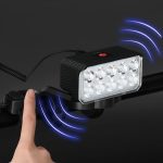 Luz led usb delantera 2800lm 4000 mah con bocina - Imagen 2