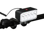 Luz led usb delantera 2800lm 4000 mah con bocina