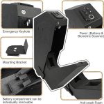 Caja fuerte biometrica para arma corta - Imagen 3