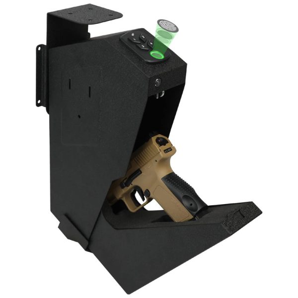 Caja fuerte biometrica para arma corta