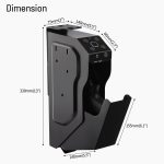 Caja fuerte biometrica para arma corta - Imagen 3