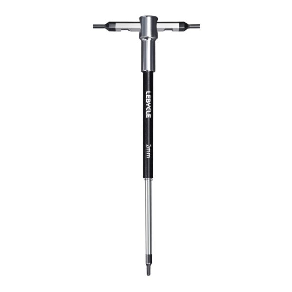 Llave allen 2mm tipo t profesional con bloqueo