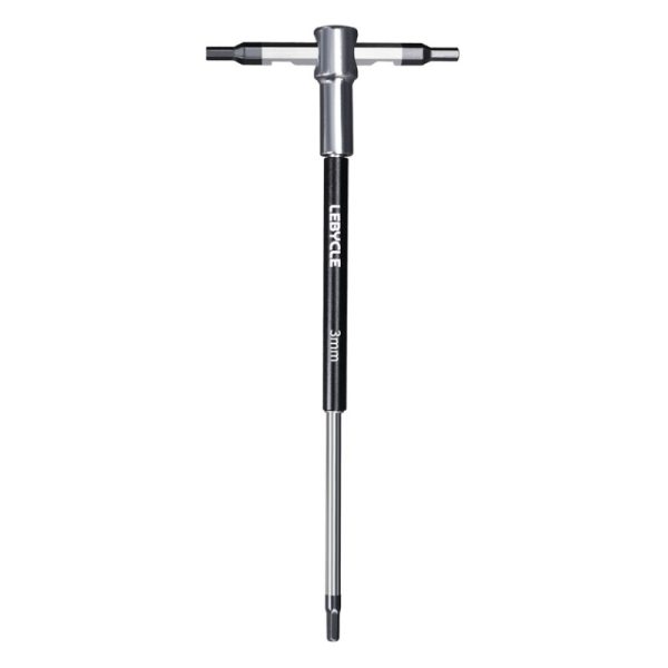 Llave allen 3 mm tipo t profesional con bloqueo