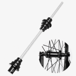 Soporte de maza para centrador de ruedas